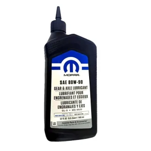 Aceite para Diferencial 80W90 Cherokee Liberty KK 2008-2015, Cherokee Liberty KJ 2002-2007 Mopar