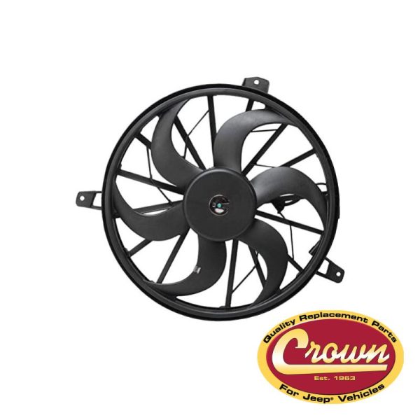 Electroventilador 2 pines Cherokee Liberty KJ 2002-2004, Grand Cherokee WJ 1999-2005 Crown